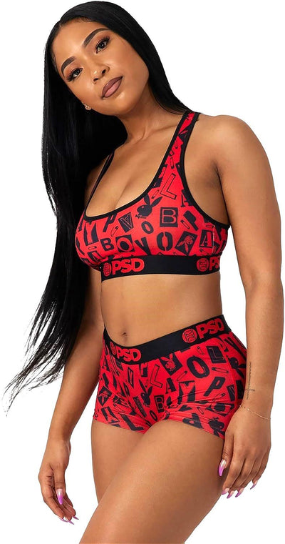 PSD Womens Sports Bra Playboy Anarchy Multi