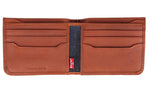 Levi's Men's RFID Bifold Leather Wallet Slim Classic Billfold