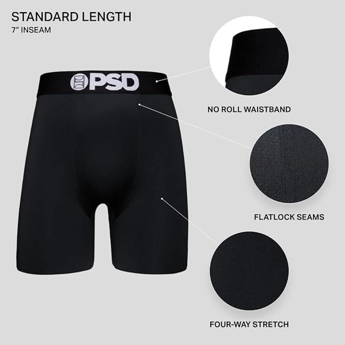 PSD Men's Playboy Xmas Covers Boxer Briefs Multi Color