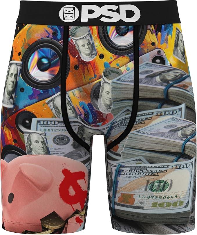 PSD Men's Sound Spending Boxer Briefs - Breathable and Supportive Underwear