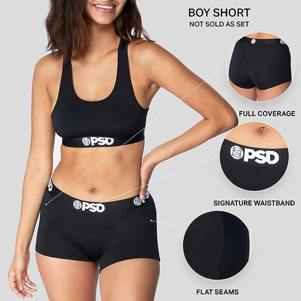 PSD Women's Gremlins Dye Boy Shorts Multi