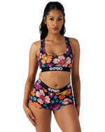 PSD Women's Shobu Bloom Boyshorts Multi