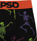 PSD Men's Skeleton Dance MDL Boxer Briefs - Breathable and Supportive Underwear