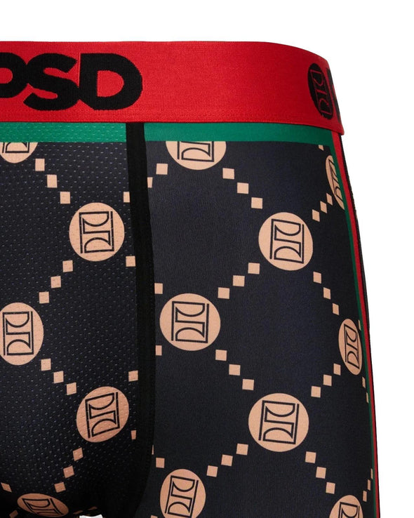 PSD Men's Emblem Luxe Boxer Briefs Multi Color