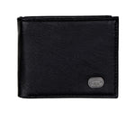 Size  one size Men's Bifold Wallet with Flip-Out ID and Metal Logo