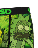 PSD Men's R&M Slime Rick Boxer Briefs - Breathable and Supportive Underwear