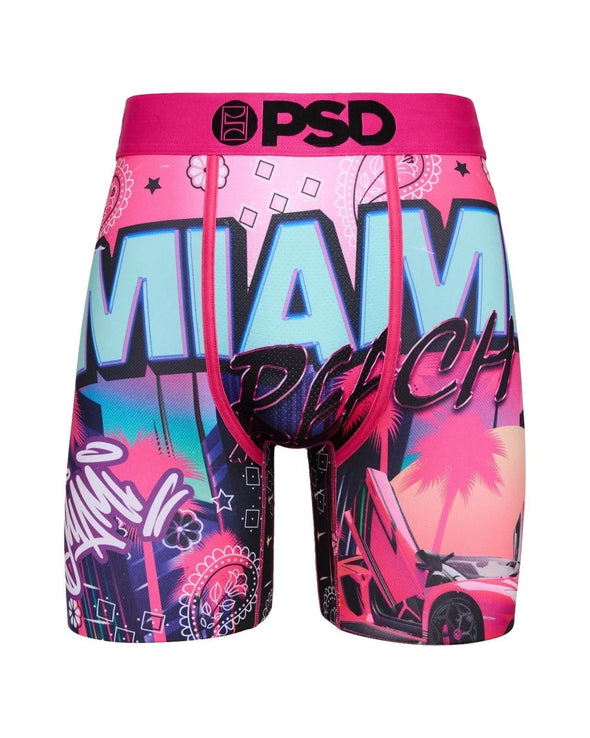 PSD Men's Miami Beach Boxer Briefs Multi Color
