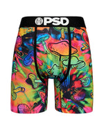PSD Men's Shroomin' Boxer Briefs Multi Color