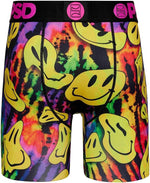 PSD Men's Happy Trip Boxer Briefs Multi Color
