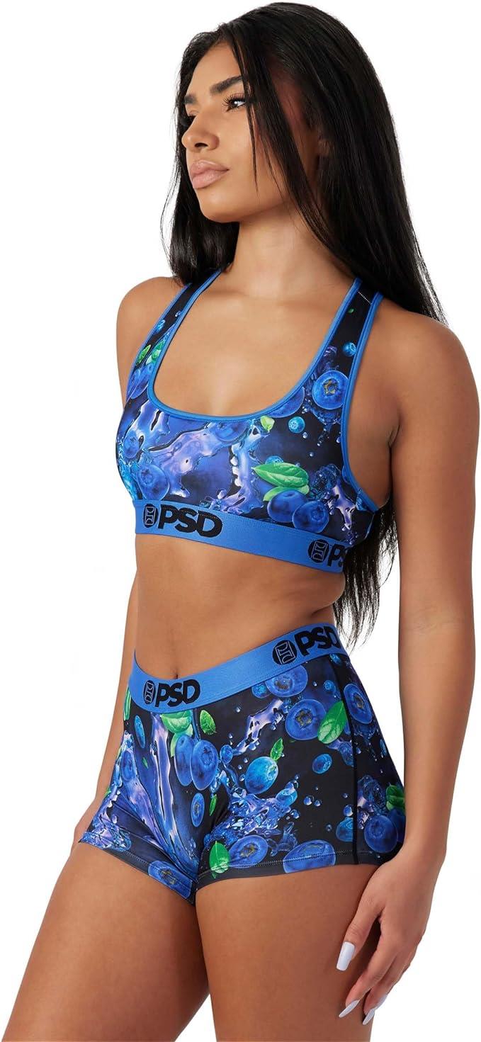 PSD Women's B-Berry Splash Sports Bra Multicolor