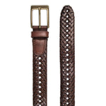 Dockers Men's 1 3/16 Inches Faux Leather Braided Belt