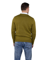 Socal Look Men's Sweater Crew Neck Long Sleeve Acrylic Pullover