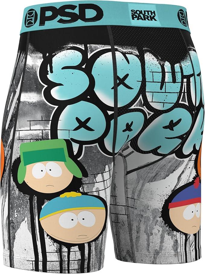 PSD Men's SouthPark Streets Boxer Briefs - Breathable and Supportive Underwear