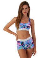 PSD Women's Playboy Y2K Sports Bra Multicolor