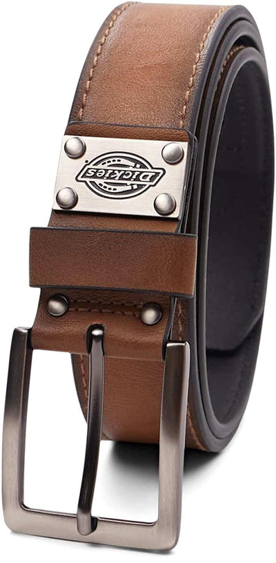 Dickies Men's 1.5'' Wide Heavy-Duty Industrial Work Belt - Durable Leather