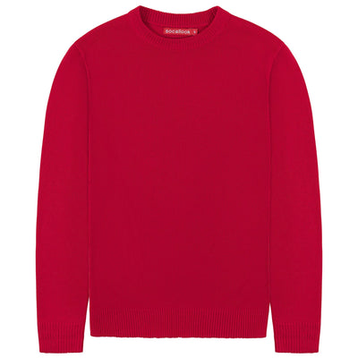 Socal Look Men's Sweater Crew Neck Long Sleeve Acrylic Pullover