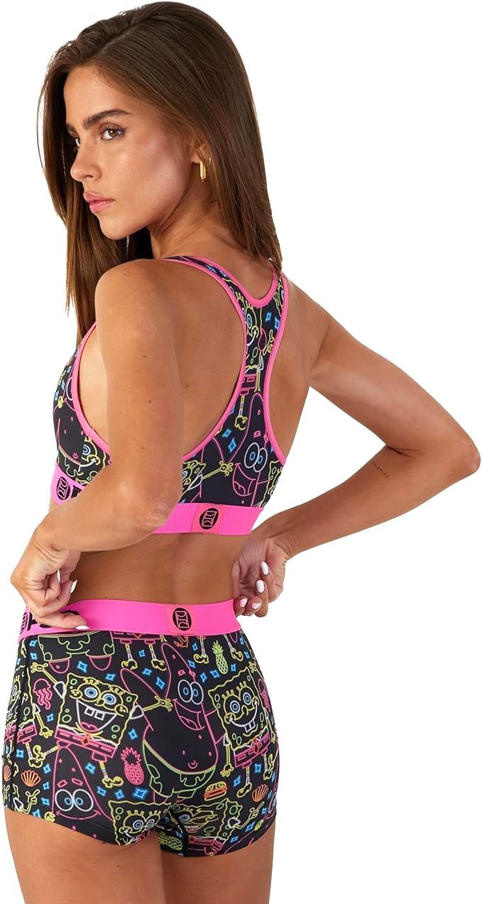 PSD Women's Neon Bffs Sports Bra Multicolor