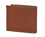 Timberland Men's Genuine Leather Bifold Passcase Wallet with Flip ID Pocket