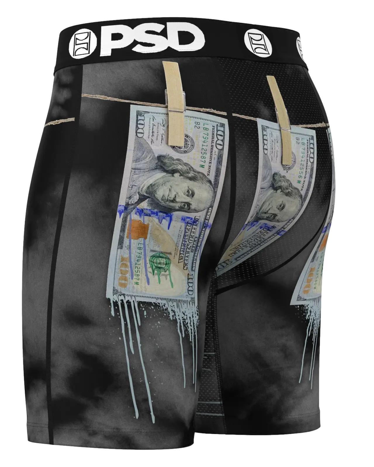 PSD Men's Money Launder Boxer Briefs - Breathable and Supportive Underwear