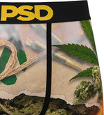 PSD Men's Burn Em Up Boxer Briefs - Breathable and Supportive Underwear