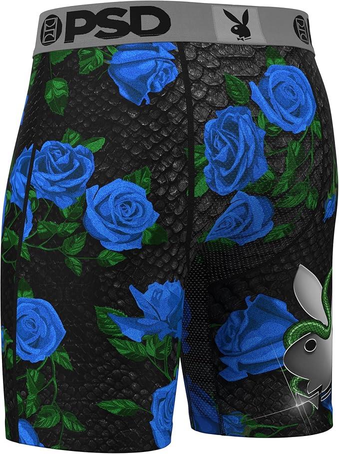 PSD Men's Playboy Snake Boxer Briefs - Breathable and Supportive Underwear