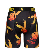 PSD Men's Playboy Flames Boxer Briefs Multi Color