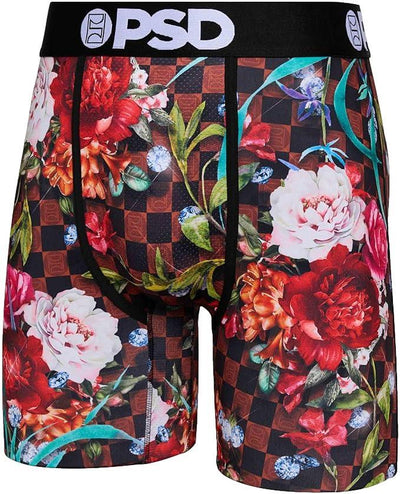 PSD Men's Wild Check Boxer Briefs Multi Color