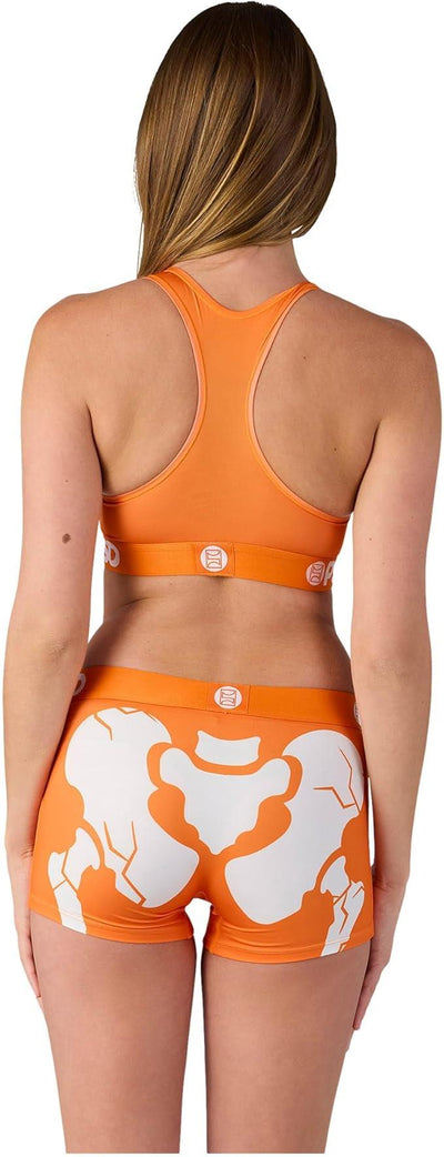 PSD Women Sports Bra Snapped - Racerback, Breathable Microfiber Fabric