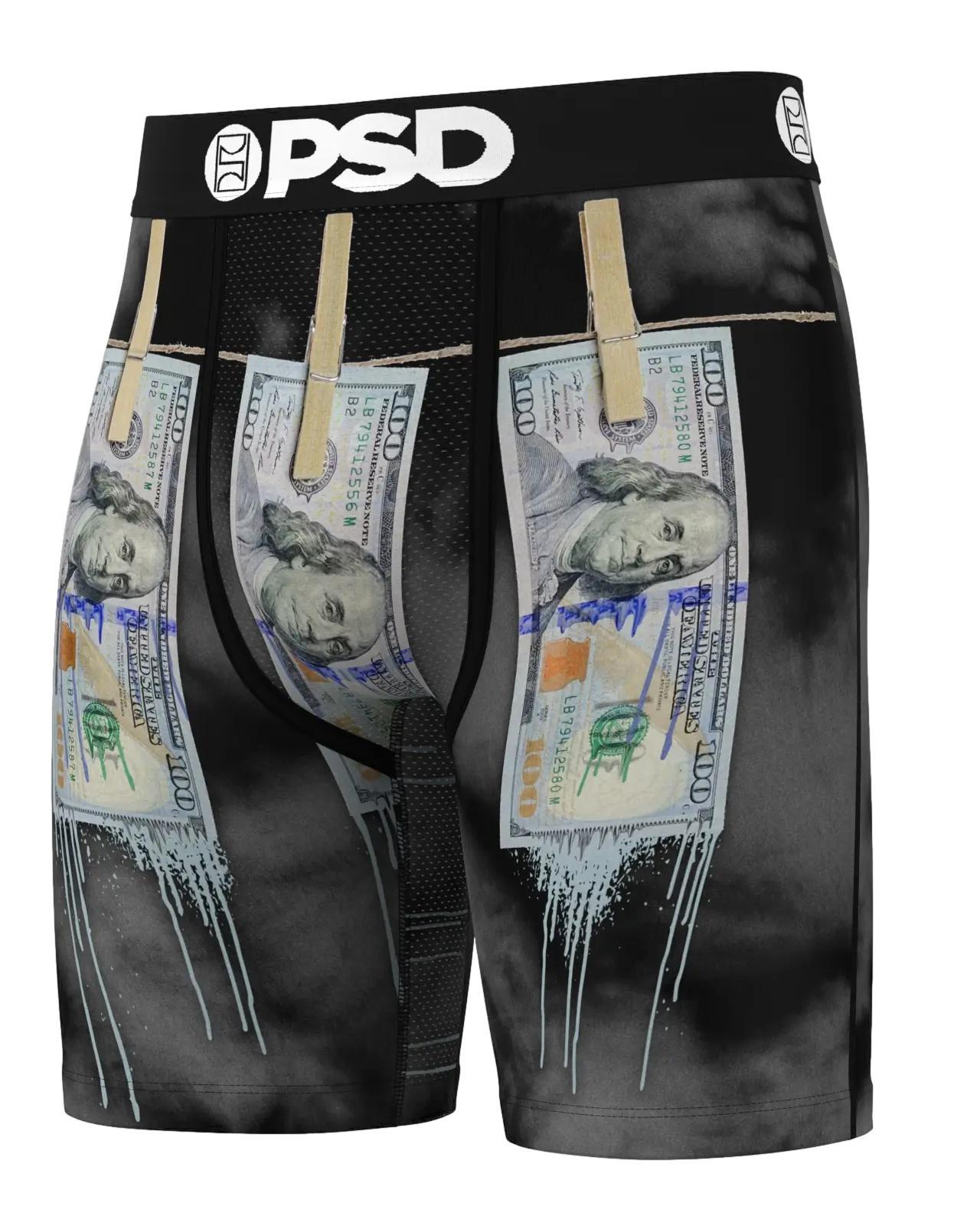 PSD Men's Money Launder Boxer Briefs - Breathable and Supportive Underwear