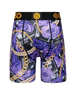 PSD Men's Rich Roses Boxer Briefs Multi Color