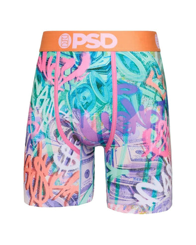 PSD Men's Drippin' Stacks Boxer Briefs Multi Color