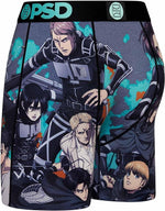 PSD Men's Attack On Titan Old Friends Boxer Briefs