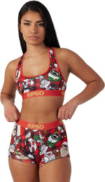 PSD Women's Looney Season Boyshorts Multi