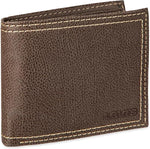 Levi's Men's RFID Bifold Leather Wallet Slim Classic Billfold
