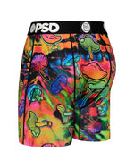 PSD Men's Shroomin' Boxer Briefs Multi Color