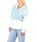 Socal Look Women's Sleeveless V-Neck Crop Top in Stretchable Viscose