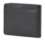 Timberland Men's Genuine Leather Bifold Passcase Wallet with Flip ID Pocket