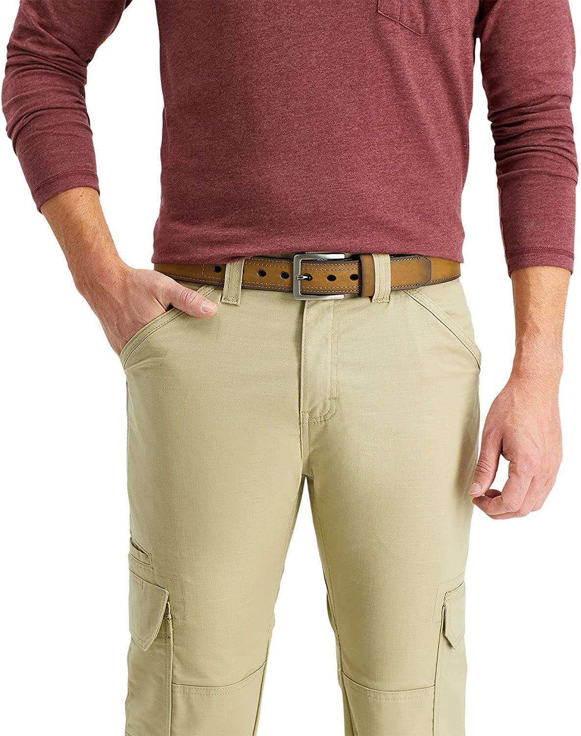 Dickies Men's 1.5'' Wide Heavy-Duty Industrial Work Belt - Durable Leather