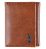 Levi's Men's RFID Trifold Leather Wallet -Slim Classic Billfold