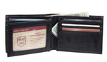 Levi's Men's RFID Bifold Leather Wallet Slim Classic Billfold