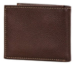 Timberland Men's Genuine Leather Bifold Passcase Wallet with Flip ID Pocket