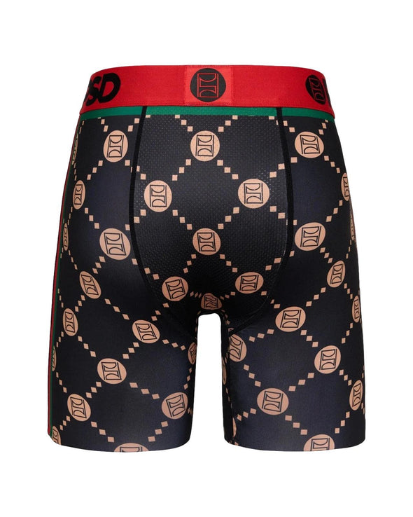 PSD Men's Emblem Luxe Boxer Briefs Multi Color