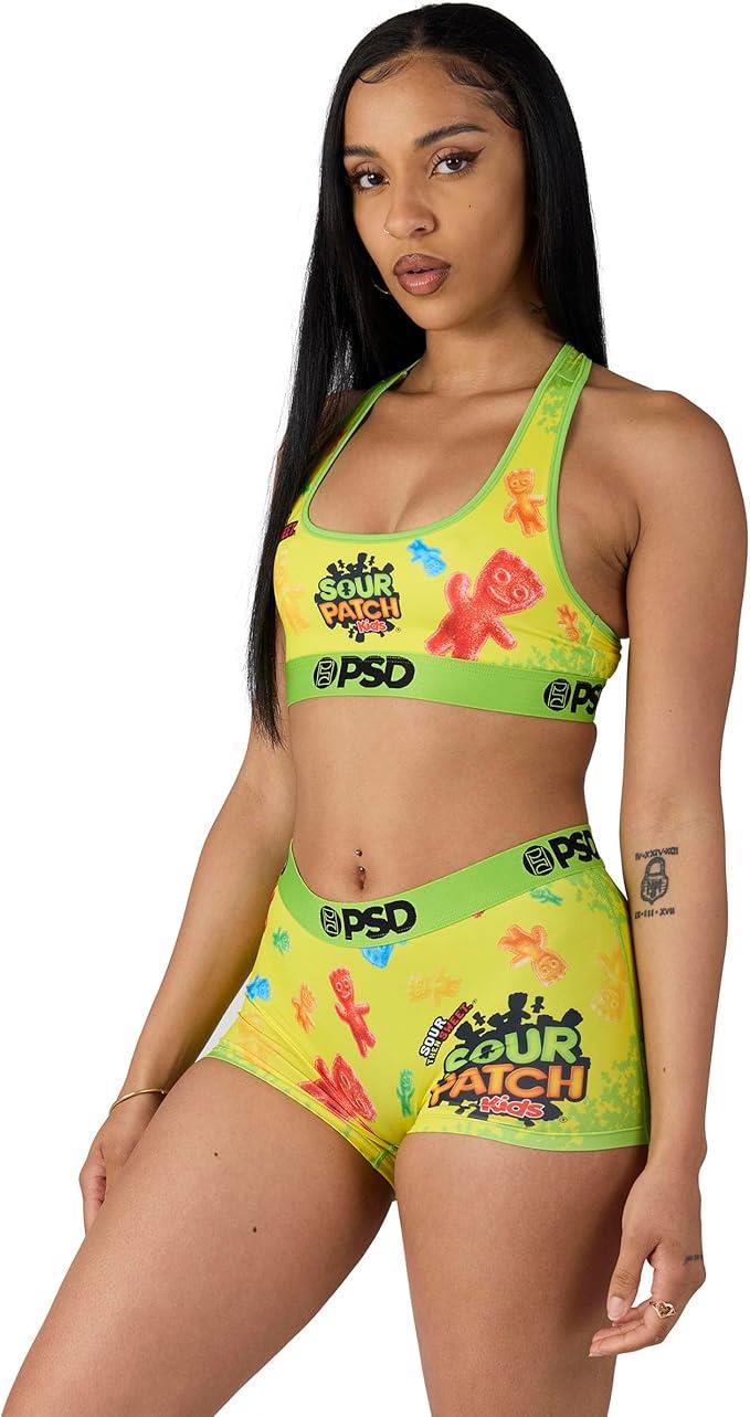 PSD Women Boy Shorts - Sour Patch Kids Full Coverage Stretch Underwear