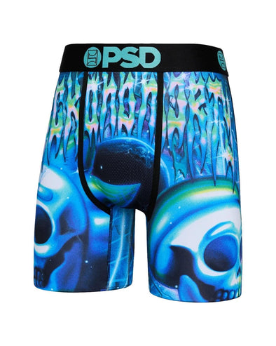 PSD Men's Rick & Morty Skulls Boxer Briefs Multi Color