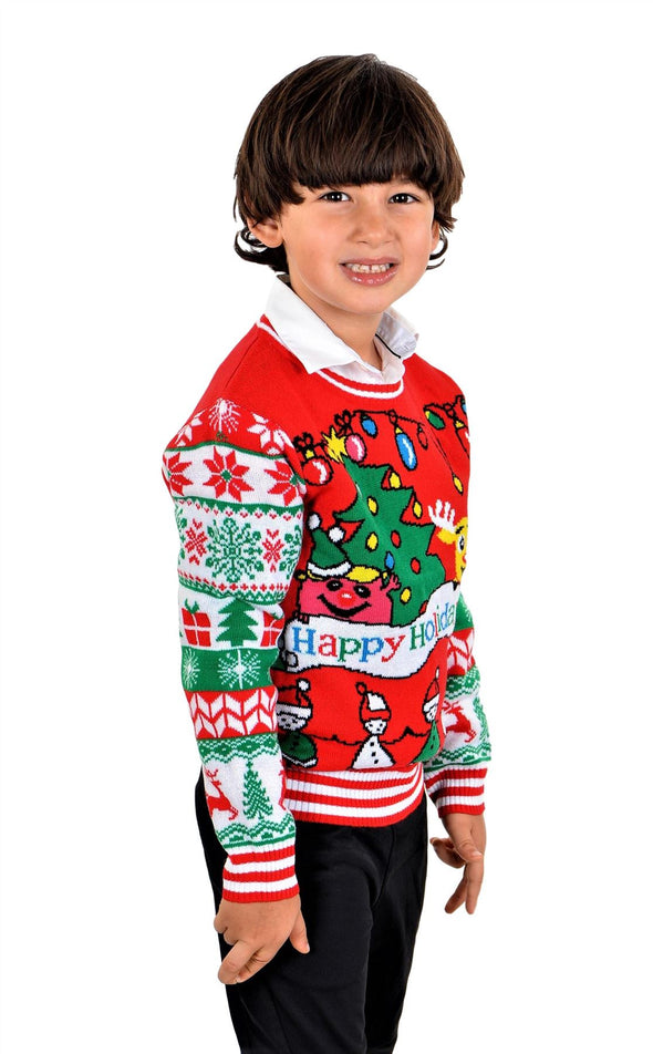 Socallook Christmas Sweaters for Children - Cute and Tacky Boys and Girls Kid's Xmas Pullovers