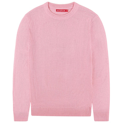 Socal Look Men's Sweater Crew Neck Long Sleeve Acrylic Pullover