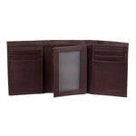 Levi's Men's RFID Trifold Leather Wallet -Slim Classic Billfold