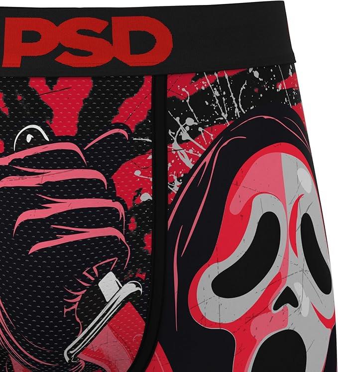 PSD Men's Ghostface Call Me Boxer Briefs - Breathable and Supportive Underwear