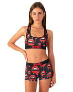 PSD Women's Horror Bite Me Sports Bra Multi