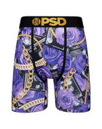 PSD Men's Rich Roses Boxer Briefs Multi Color